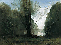 The Solitude. Recollection of Vigen, Limousin, 1866, corot