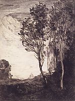 Souvenir of Italy, c.1866, corot
