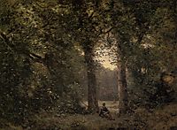 Souvenir of Ville d-Avray, 1872, corot