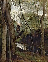 Stream in the Woods, c.1860, corot