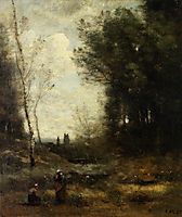 The Valley, 1871, corot
