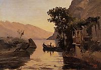 View at Riva, Italian Tyrol, 1834, corot