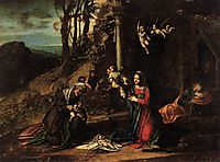 Adoration of the Christ Child, c.1515, correggio