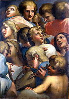Group of angels from Corrège, correggio