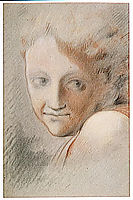 Head of an Angel, correggio