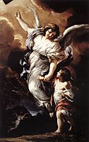 The Guardian Angel, 1656, cortona