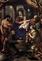 Virgin and Child with Saints, cortona