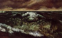 The Angry Sea, c.1870, courbet