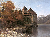 Chillon Castle, 1874, courbet