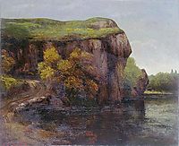 The Cliff, courbet