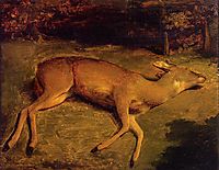 The Dead Doe, 1857, courbet