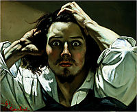 The Desperate Man (Self-Portrait), 1845, courbet