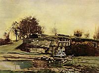 The Flood Gate at Optevoz, 1854, courbet
