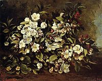 Flowering Apple Tree Branch, 1872, courbet
