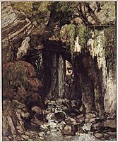 The Giants Cave from Saillon (Switzerland), 1873, courbet