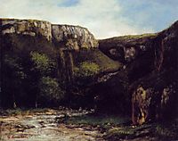 The Gorge, courbet