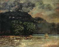 Lake Geneve before the Storm, c.1877, courbet