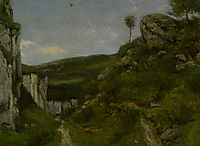 Landscape, 1868, courbet
