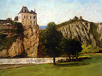Le Chateau de Thoraise, 1865, courbet