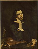 The Man with the Leather Belt, a Portrait of the Artist, courbet