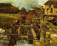 The Ornans Paper Mill, c.1865, courbet