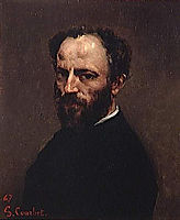 Portrait of Amand Gautier, 1867, courbet