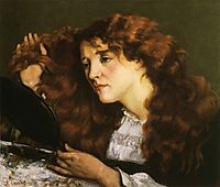 Portrait of Jo, the Beautiful Irish Girl, 1865, courbet