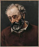 Portrait of Paul Chenavard, courbet
