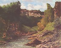 Rocky Landscape, c.1862, courbet