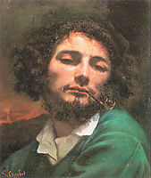 Self-Portrait (The Man with a Pipe), 1849, courbet