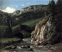 Stream in the Jura Mountains, 1873, courbet