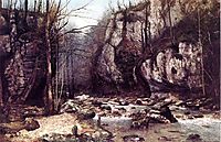 The Stream of the Puits Noir at Ornans, 1868, courbet