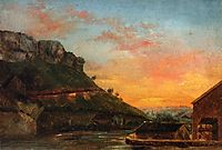 Valley of the Loue, 1836, courbet
