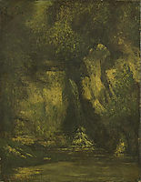 Waterfall in the Wood, 1863, courbet