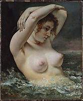 Women in the wave or Bathers, 1868, courbet