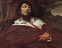 Wounded Man, 1844-1845, courbet