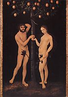 Adam and Eve, cranach