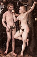 Adam and Eve, c.1538, cranach