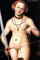 Allegory of Justice, 1537, cranach