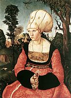 Anna Cuspinian, c.1502, cranach