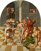 Flagellation of Christ, 1538, cranach