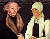 Hans and Magrethe Luther, 1527, cranach