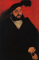 John, Duke of Saxony, cranach