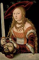 Judith with the head of Holofernes, c.1530, cranach
