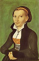 Katharina von Bora, future wife of Martin Luther, 1526, cranach