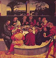 The Last Supper, 1547, cranach