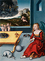 Melancholy, 1532, cranach