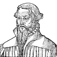 Nicholaus Gallus, a Lutheran theologian and reformer, cranach