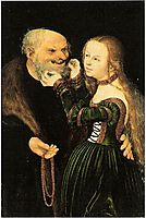 The old man in love, c.1525, cranach