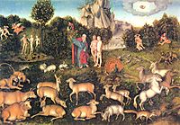 Paradise, 1536, cranach